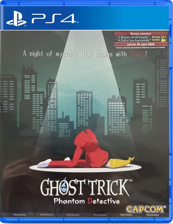 Ghost Trick: Phantom Detective (Limited Edition) (Import) (PlayStation 4)
