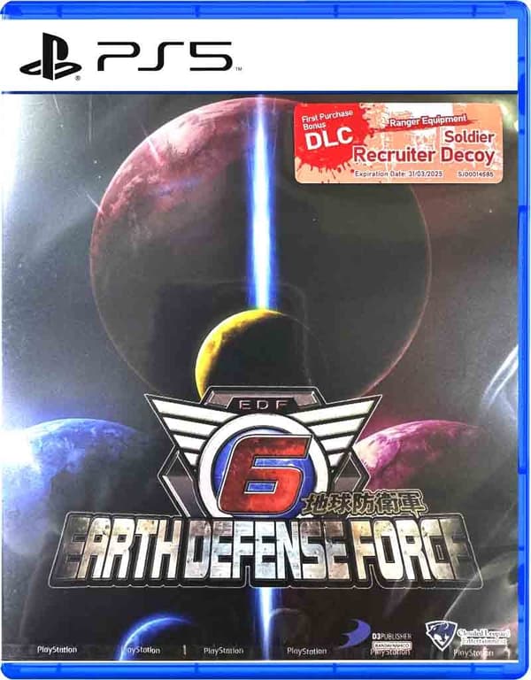 Earth Defense Force 6 (Import) (PlayStation 5)