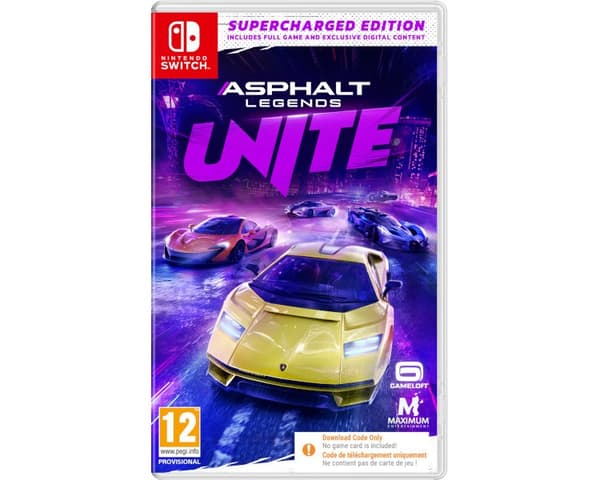 Nsw Asphalt Legends Unite: Supercharged Edition (code In A Box) (3DS)