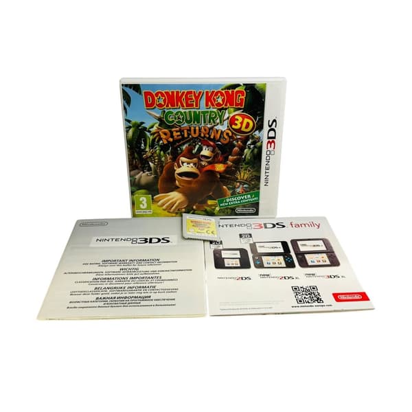 Donkey Kong Country Returns 3D (UKV / Nintendo 3DS)