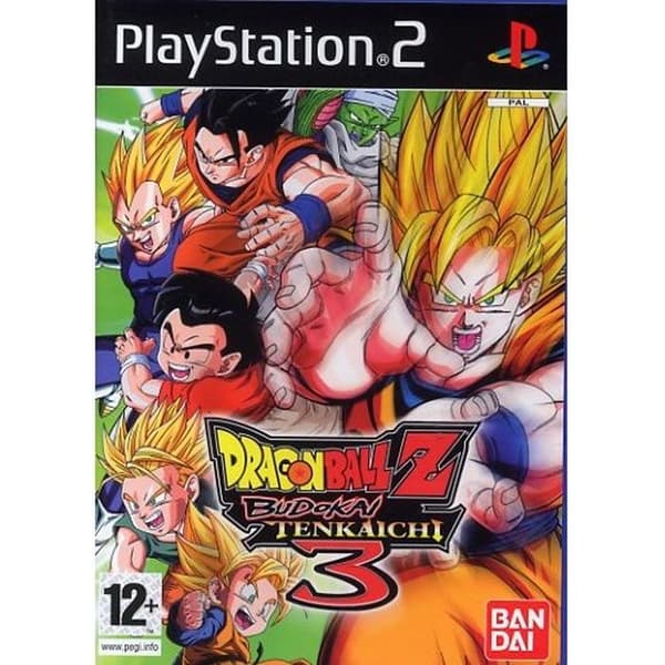 DRAGON BALL Z BUDOKAI TENKAICHI 3 / PS KONSOLSPEL- USED
