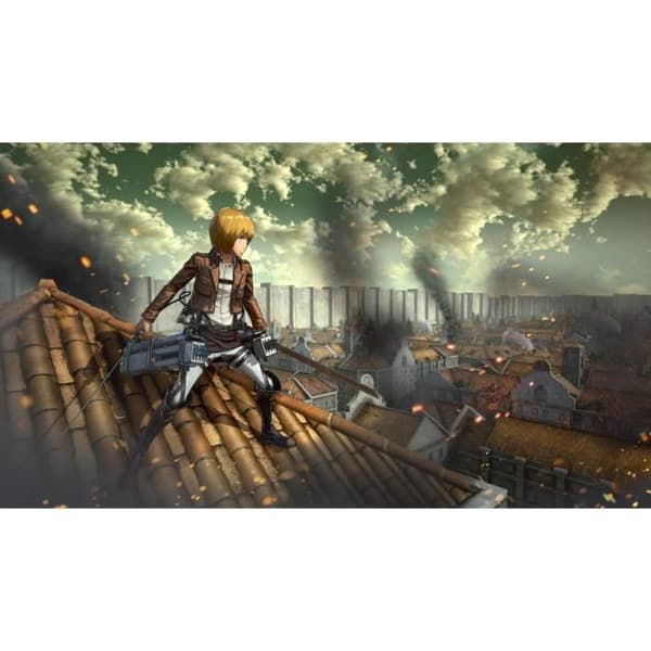 Attack On Titan: Wings Of Freedom PS4-spel- USED