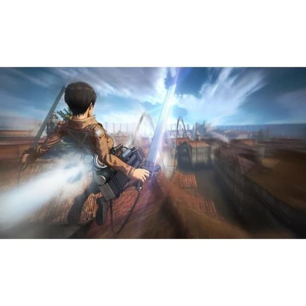 Attack On Titan: Wings Of Freedom PS4-spel- USED