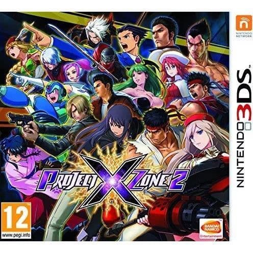 Videospel - BANDAI NAMCO - Project X Zone 2 - Taktiskt RPG - Nintendo 3DS - PEGI 12+- USED