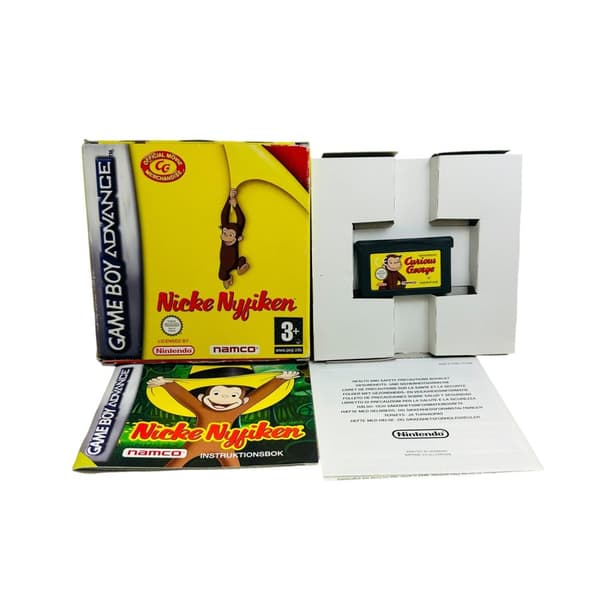 Nicke Nyfiken (Svenska versionen SWE / Nintendo Game Boy Advance)