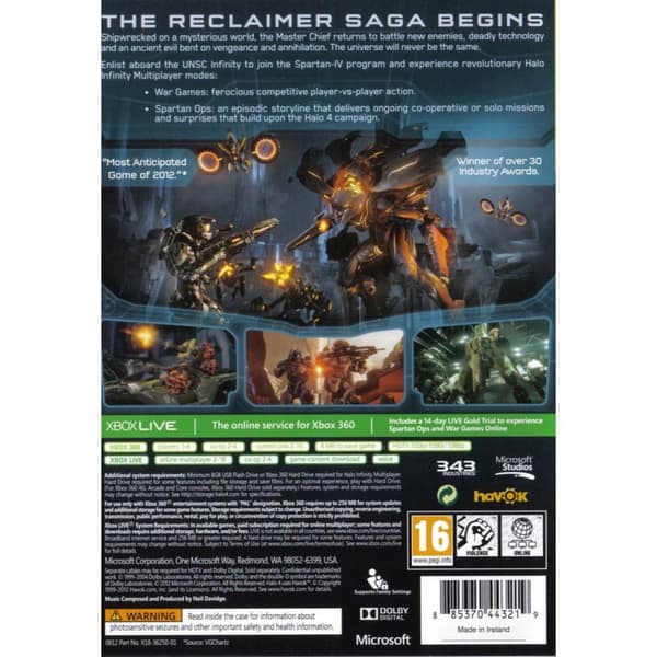 Halo 4 Xbox 360 (Begagnad)