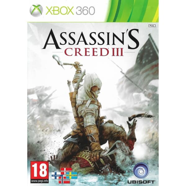 Assassins Creed III Xbox 360 Nordic (Brugt)