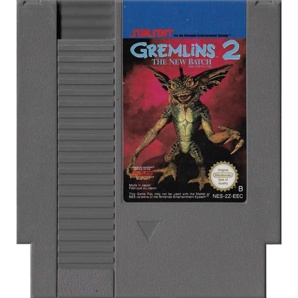 Gremlins 2 The New Batch Nintendo NES SCN (Brukt)