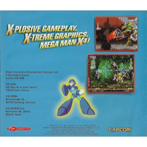 Mega Man X4 PC CD (Brukt)