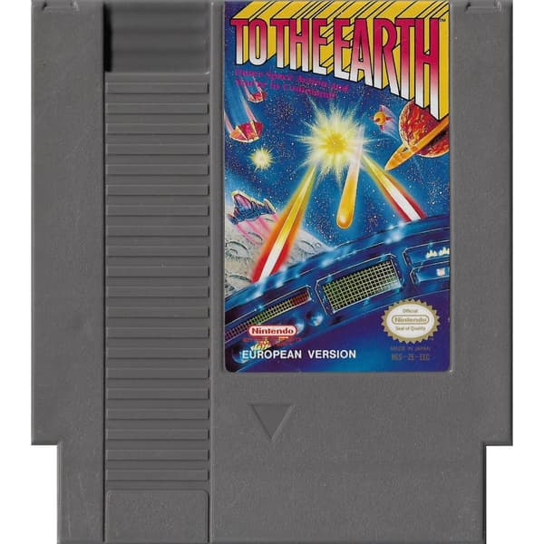 To the Earth Nintendo NES SCN (Brukt)