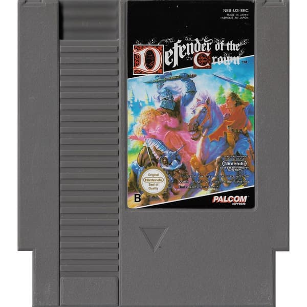 Defender of the Crown Nintendo NES SCN (Brukt)