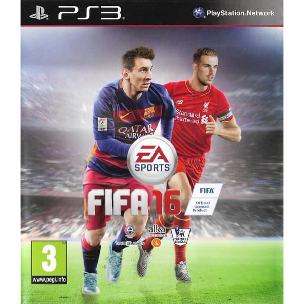 FIFA 16 Playstation 3 PS3 Nordic (Brukt)