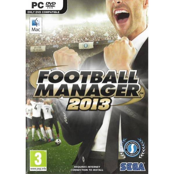 Football Manager 2013 PC DVD (Brukt)