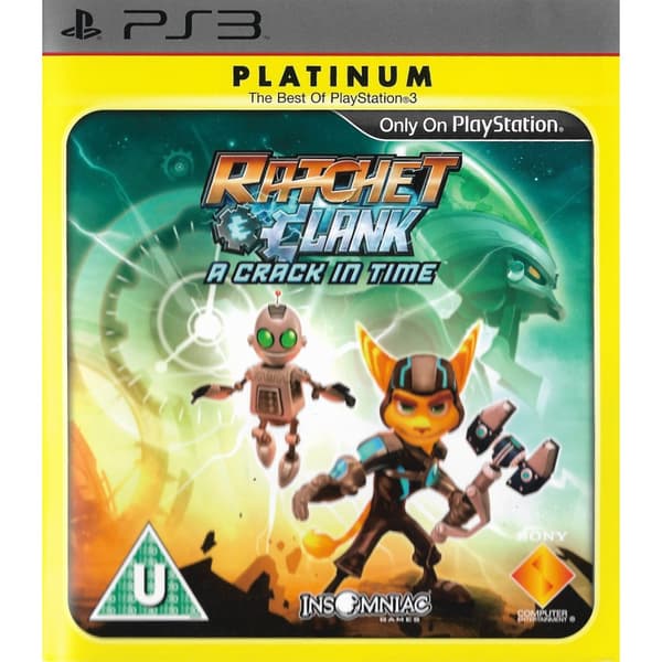 Ratchet & Clank A Crack in Time Playstation 3 PS3 Platinum (Begagnad)