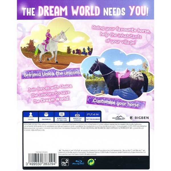 The Unicorn Princess Playstation 4 PS4 (Brukt)