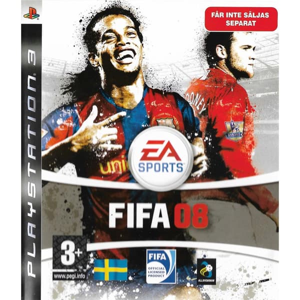 FIFA 08 Playstation 3 PS3 Bundle Copy Swedish (Brugt)