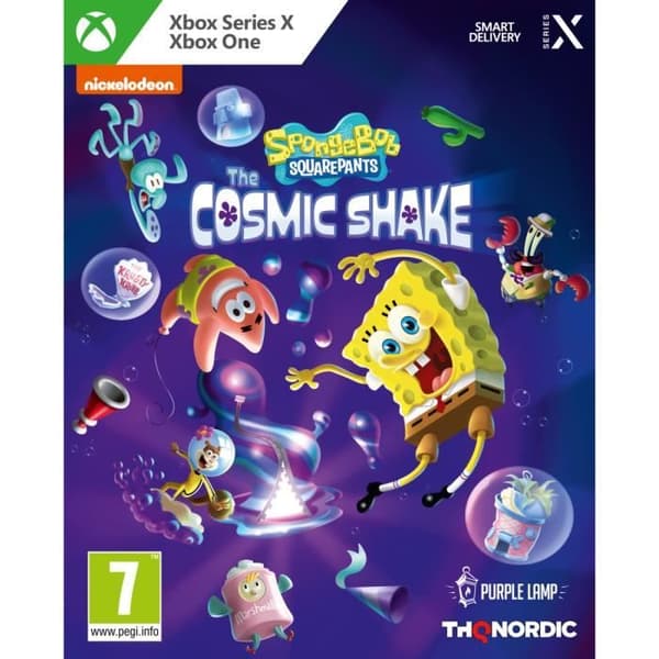 VideospelXbox-serien X-SpongeBob The Cosmic Shake XBOX-SERIEN