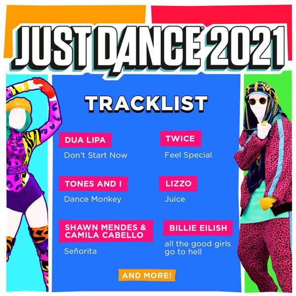 Dansspel - Ubisoft - JUST DANCE 2021 - PS5 - Flera spelare upp till 6 - PEGI 3+