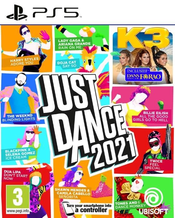 Dansspel - Ubisoft - JUST DANCE 2021 - PS5 - Flera spelare upp till 6 - PEGI 3+