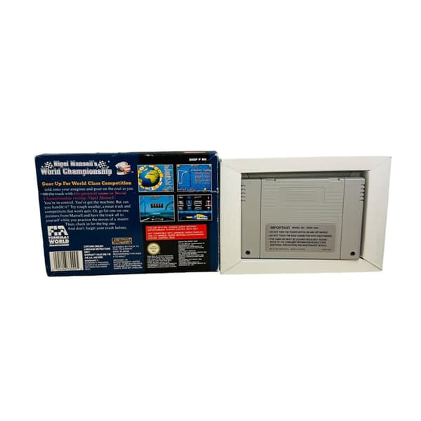 Nigel Mansells World Championship racing (EUR / CB SNES)