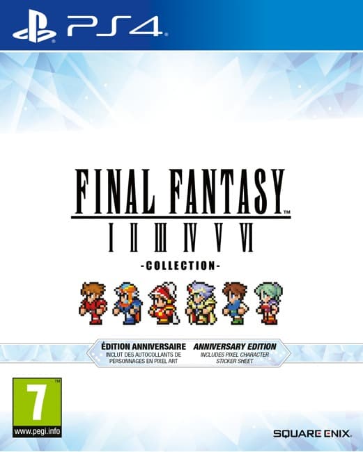 Final Fantasy I-vi - Anniversary Edition (playstation 4) (Playstation 4)