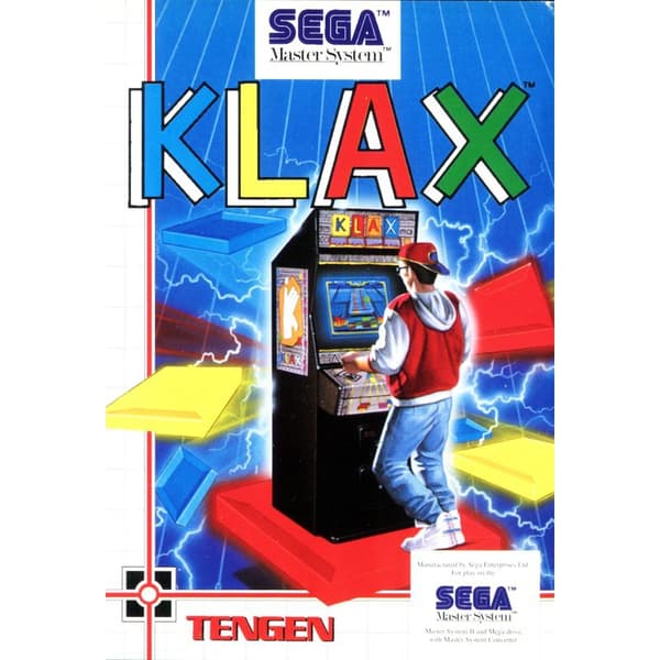 Klax Sega Master System (Brugt)