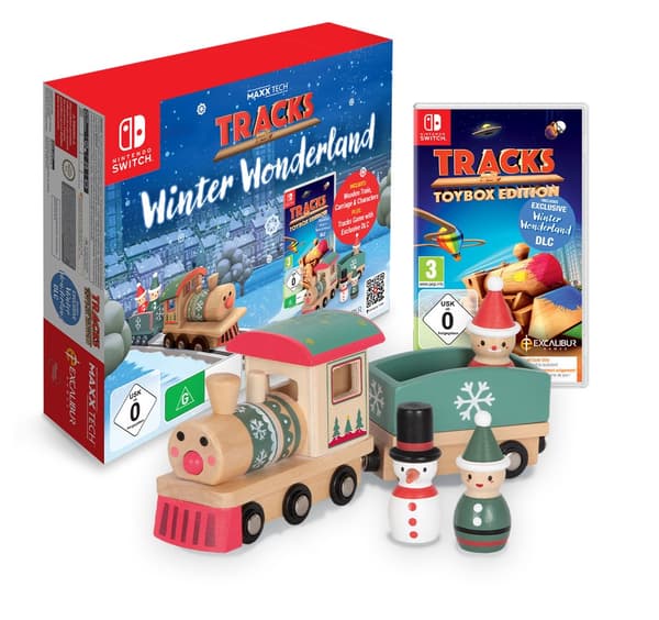 Maxx Tech Tracks Winter Wonderland Kit For Switch (Nintendo Switch)