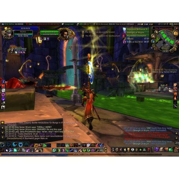 World of Warcraft Wrath of the Lich King Expansion Set PC DVD (Brugt)