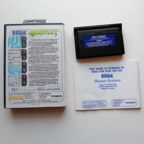 Gauntlet Sega Master System (Brugt)