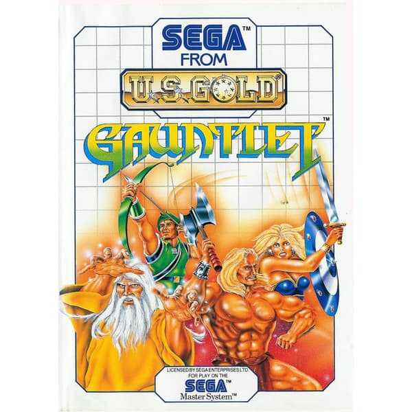 Gauntlet Sega Master System (Brugt)