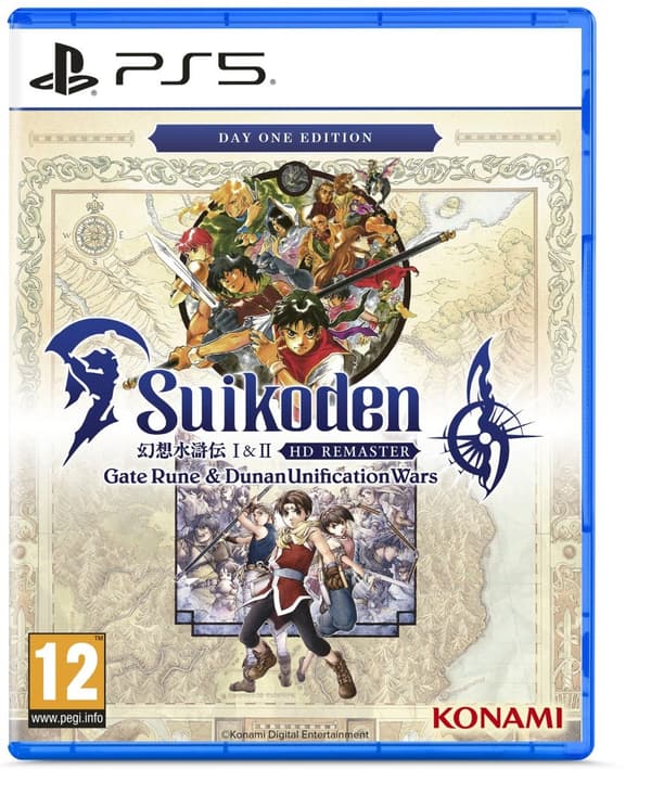 Suikoden I  II HD Remaster: Gate Rune  Dunan Unification Wars - Day One Edition  (ps5)