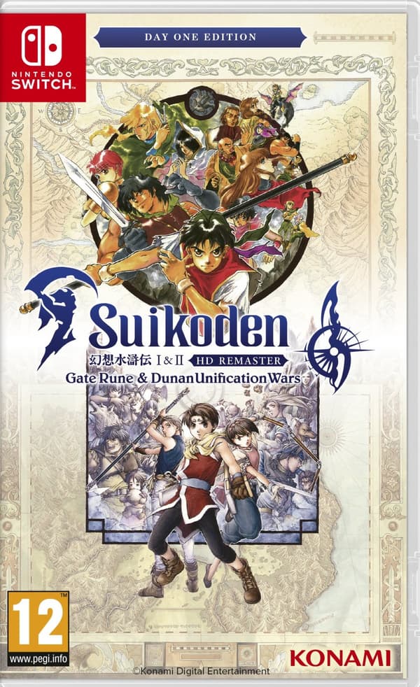 Suikoden I  II HD Remaster: Gate Rune  Dunan Unification Wars - Day One Edition  (wii)