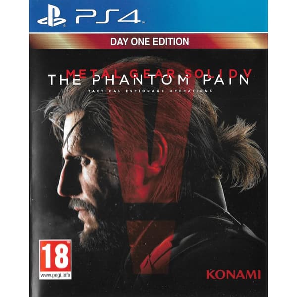Metal Gear Solid V The Phantom Pain Day One Edition Playstation 4 PS4 (Brugt)