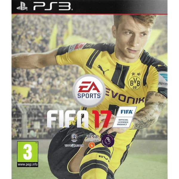 FIFA 17 Playstation 3 PS3 Nordic (Brugt)