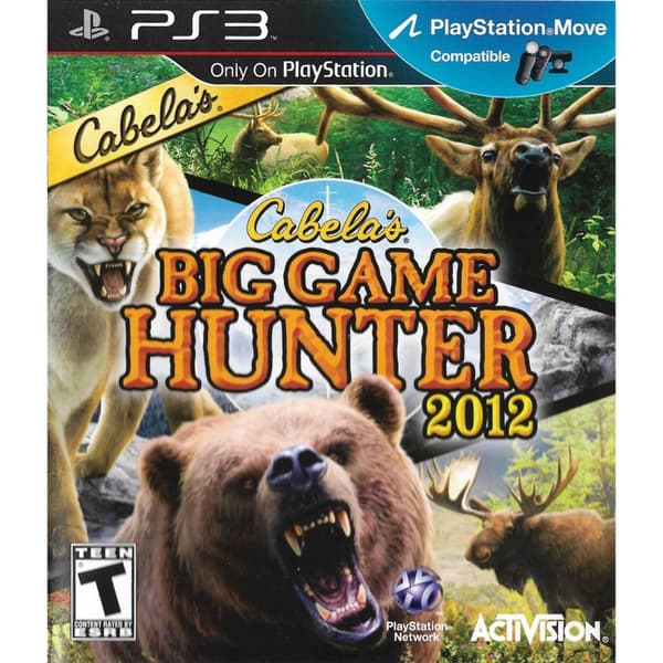 Cabelas Big Game Hunter 2012 Playstation 3 PS3 IMPORT (Begagnad)