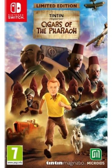 Tintin Reporter: Cigars Of The Pharaoh - Limited Edition (nintendo Switch) (Nintendo Switch)