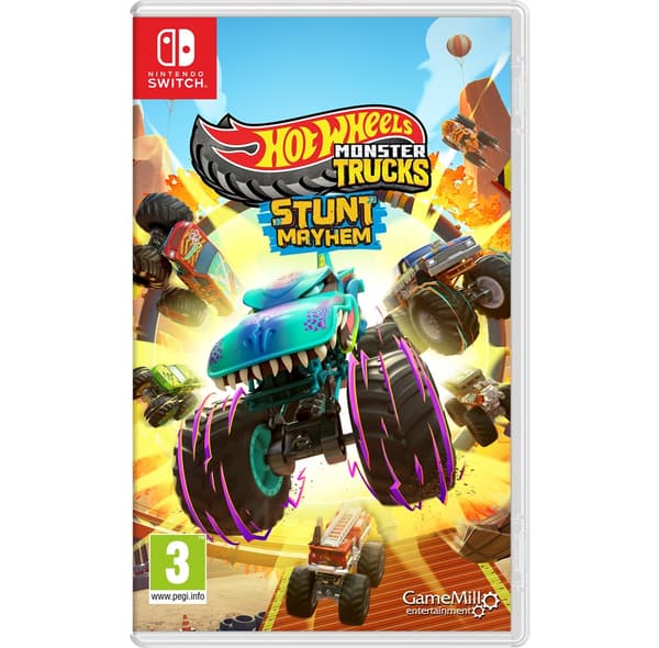 Nsw Hot Wheels Monster Trucks: Stunt Mayhem (3DS)