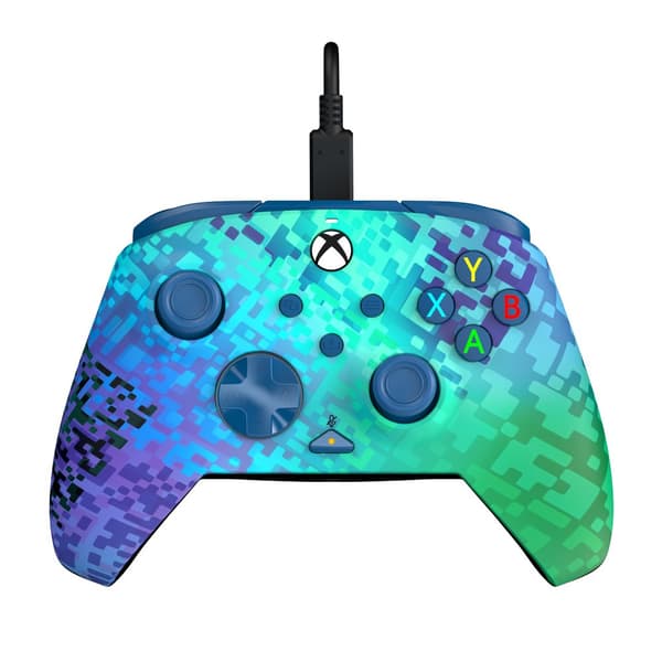 PDP Rematch Wired Controller - Glitch Green (Xbox Series X)