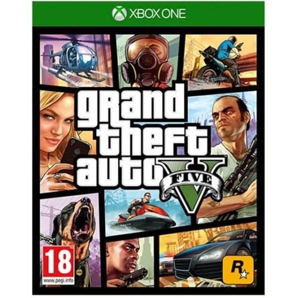Videospel - Grand Theft Auto V - Xbox One - Standard Edition - Action - Online-läge- USED