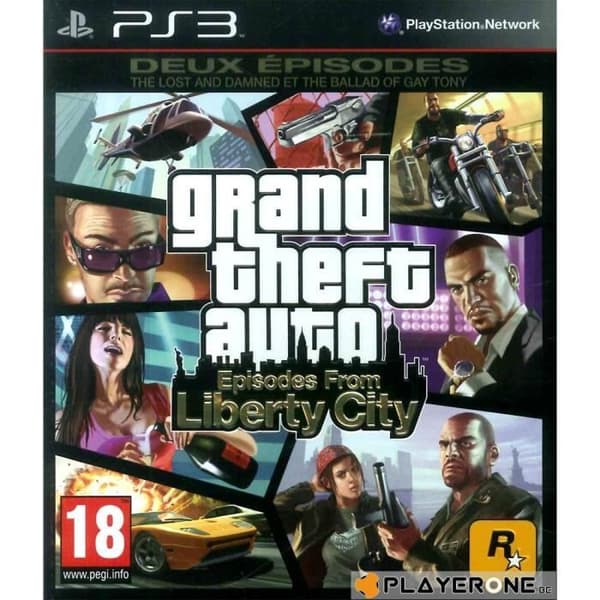 GTA 4: Episodes of Liberty City: Playstation 3, FR- USED