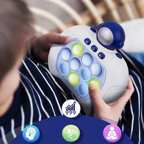 Interaktiva spellägen för barns spelkonsol Astronaut Design Maxlife Blue