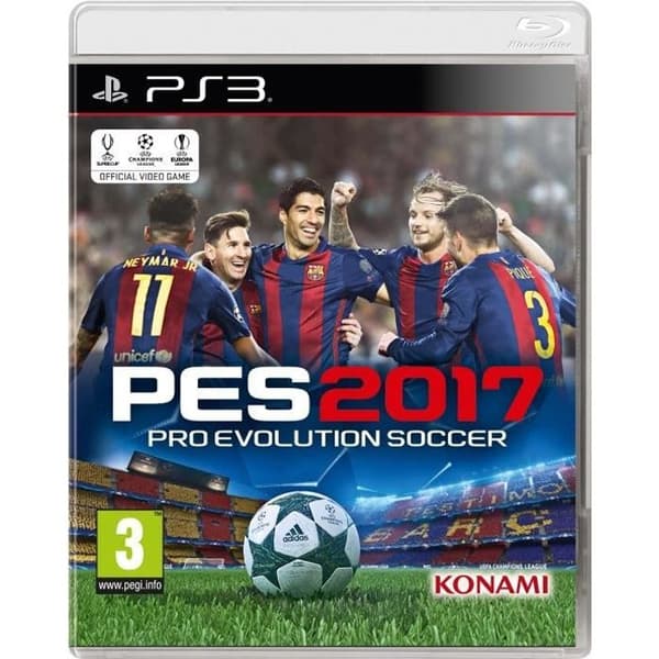 PES 2017 - PS3-spel- USED