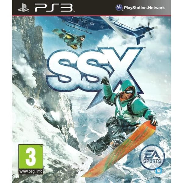 Videospel SSX - Electronic Arts - Playstation 3 - Racing - Sport - PEGI 3+- USED
