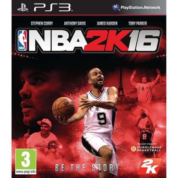 NBA 2K16 PS3-spel- USED