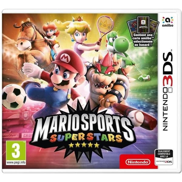 Mario Sports Superstars 3DS-spel + 1 Amiibo-kort