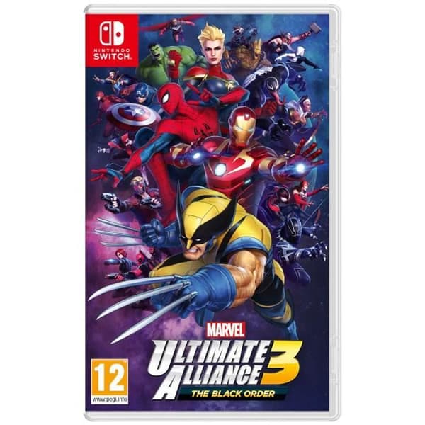 Marvel Ultimate Alliance 3: The Black Order • Nintendo Switch-spel- USED