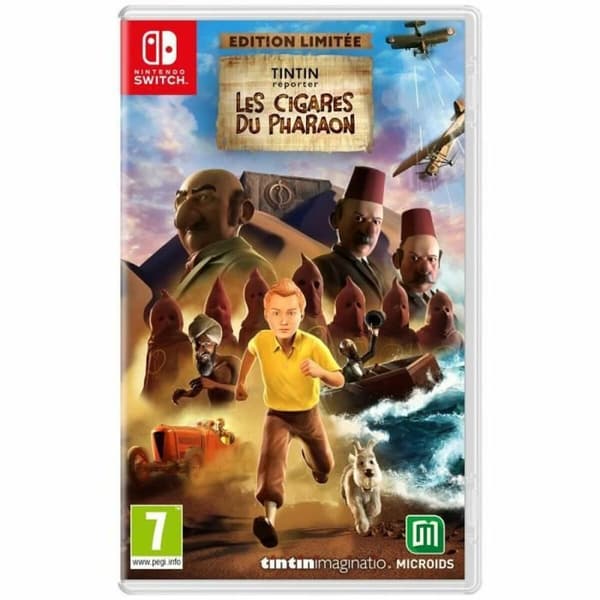 Videopeli Switchille Microids Tintin Reporter : Les Cigares du Pharaon