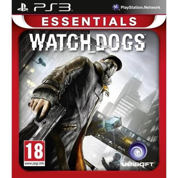 Watch Dogs Essentials PS3-spel- USED