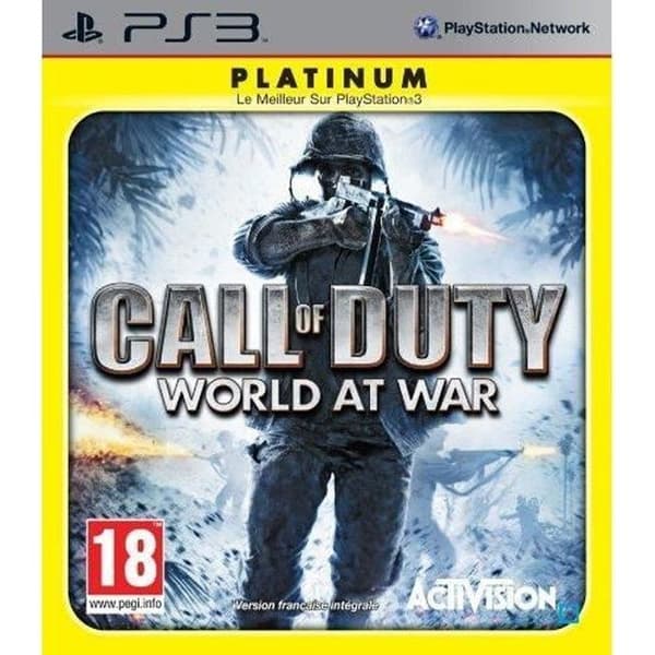 Call Of Duty 5 World At War PS3-spel- REFURBISHED