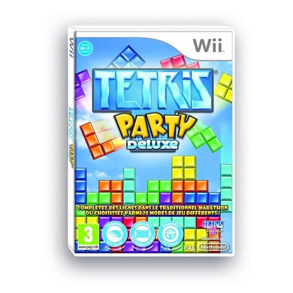 TETRIS PARTY DELUXE / Wii-konsolspel- USED